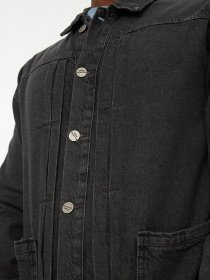 Джинсовая куртка Trendyol модель TMNSS21CE0169/Gri Фото