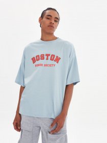 Футболки и поло Trendyol модель TMNSS21TS1217/Mavi Фото