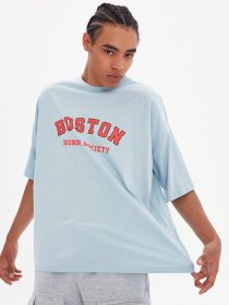 Футболки и поло Trendyol модель TMNSS21TS1217/Mavi Фото