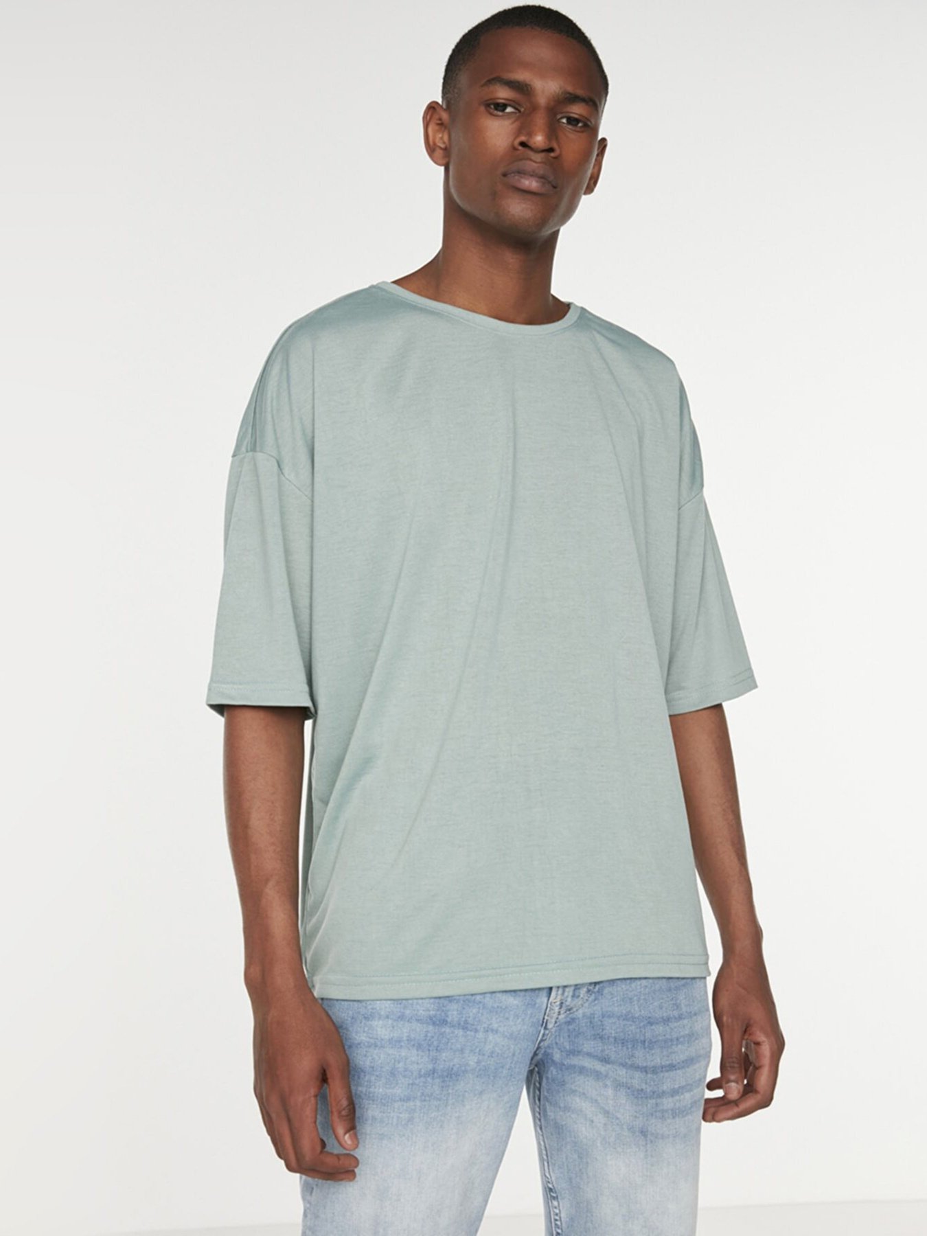 Футболка Trendyol модель TMNSS21TS0811/Mint Фото