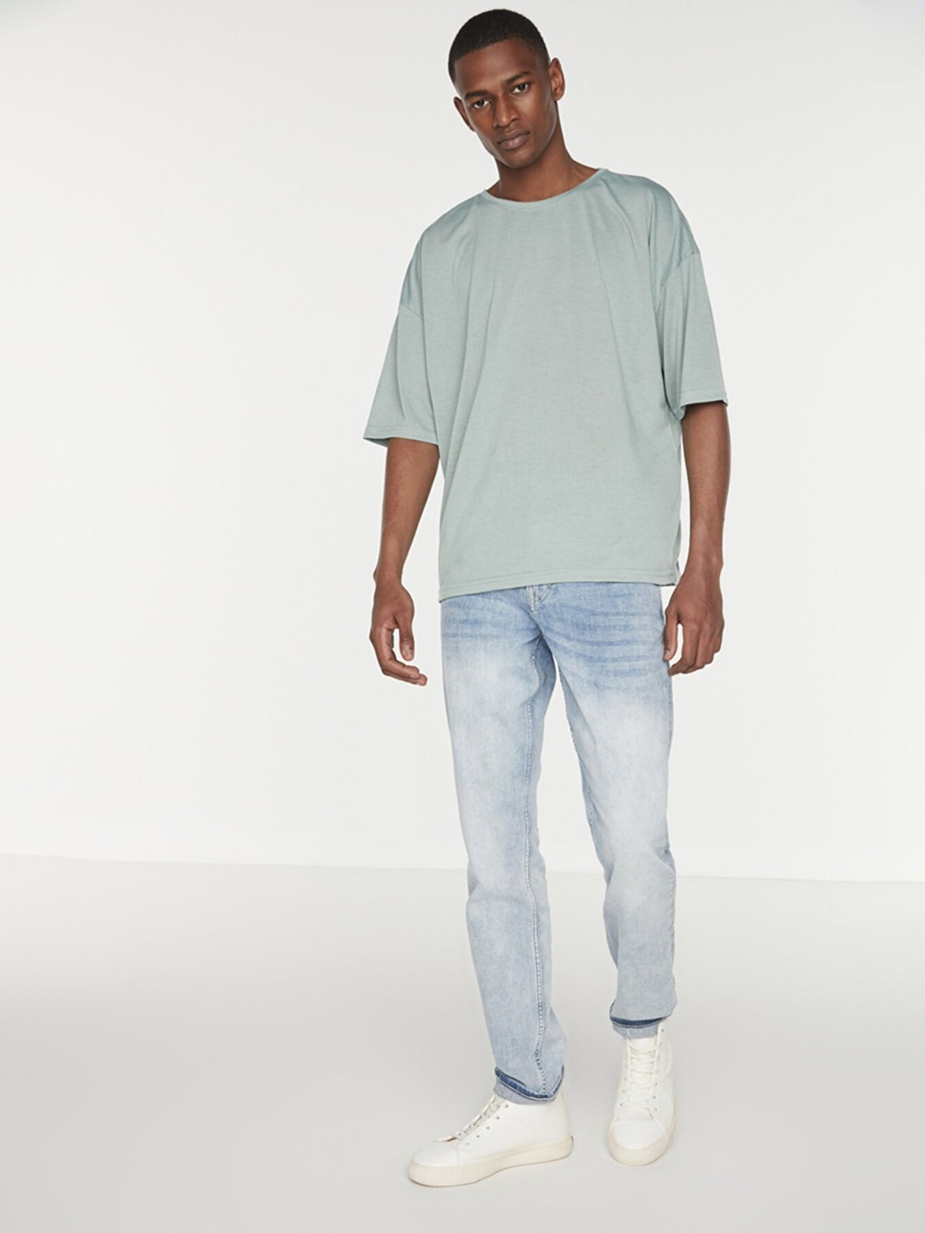 Футболка Trendyol модель TMNSS21TS0811/Mint Фото