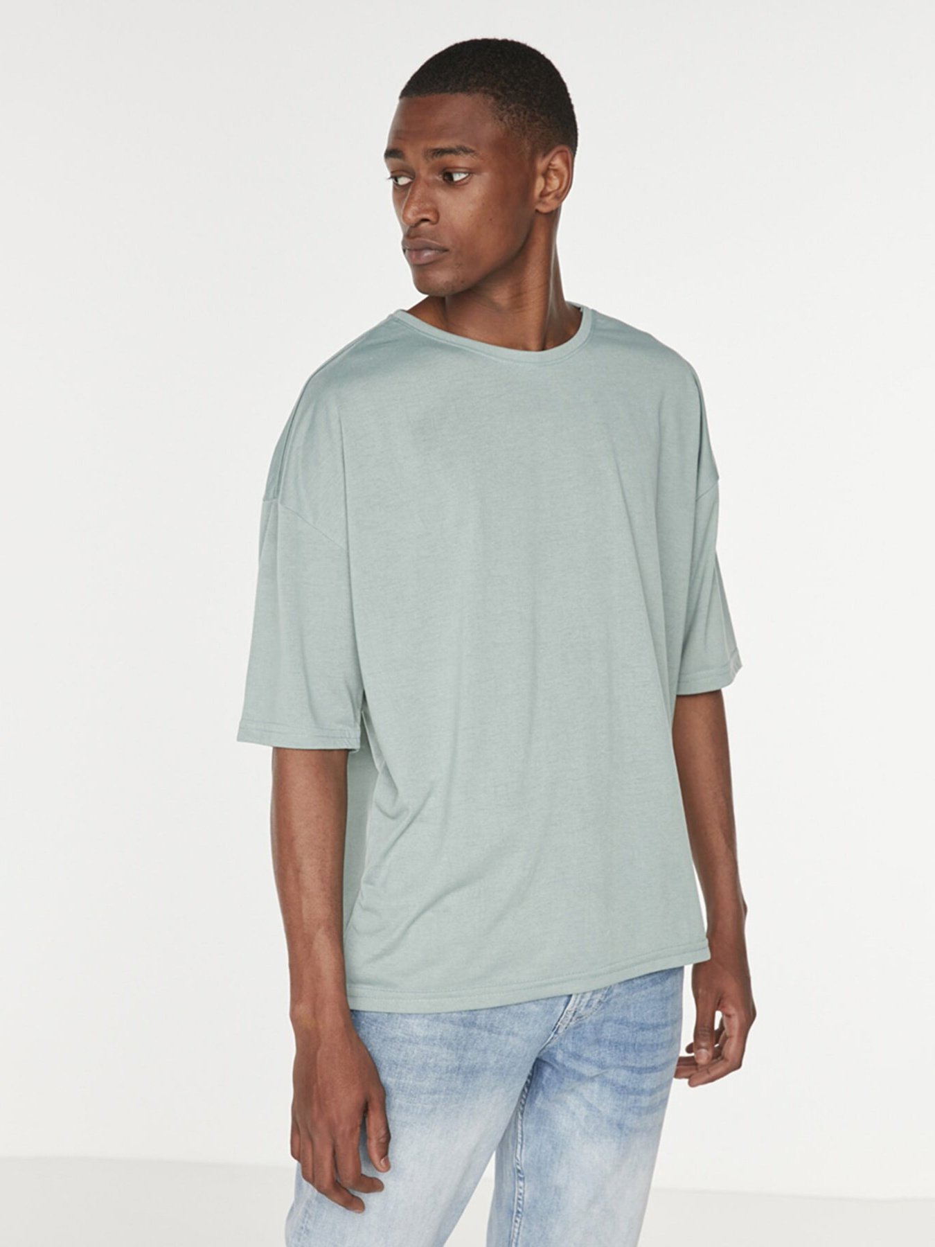 Футболка Trendyol модель TMNSS21TS0811/Mint Фото