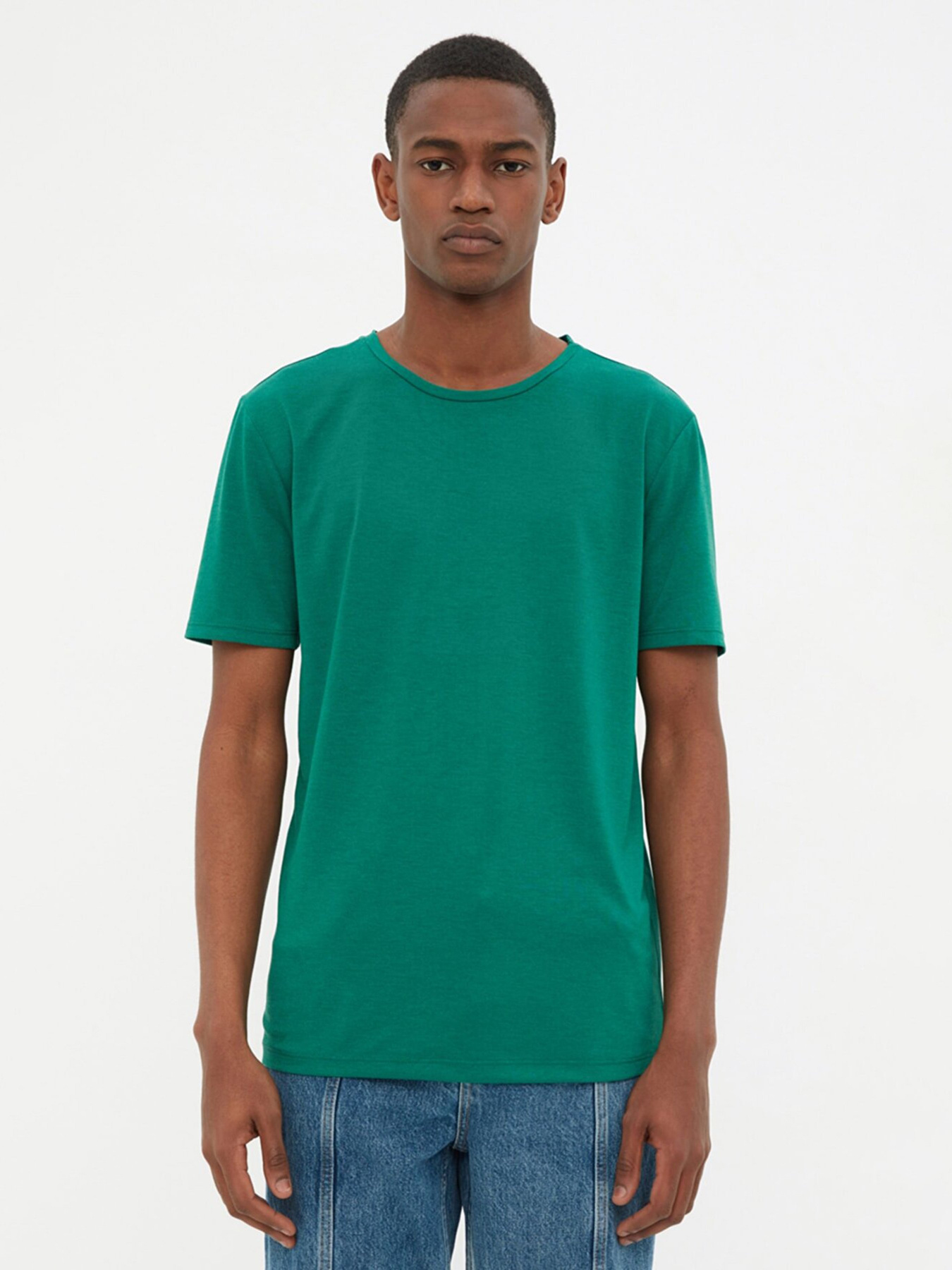 Футболка Trendyol модель TMNSS22TS0270/Yesil Фото