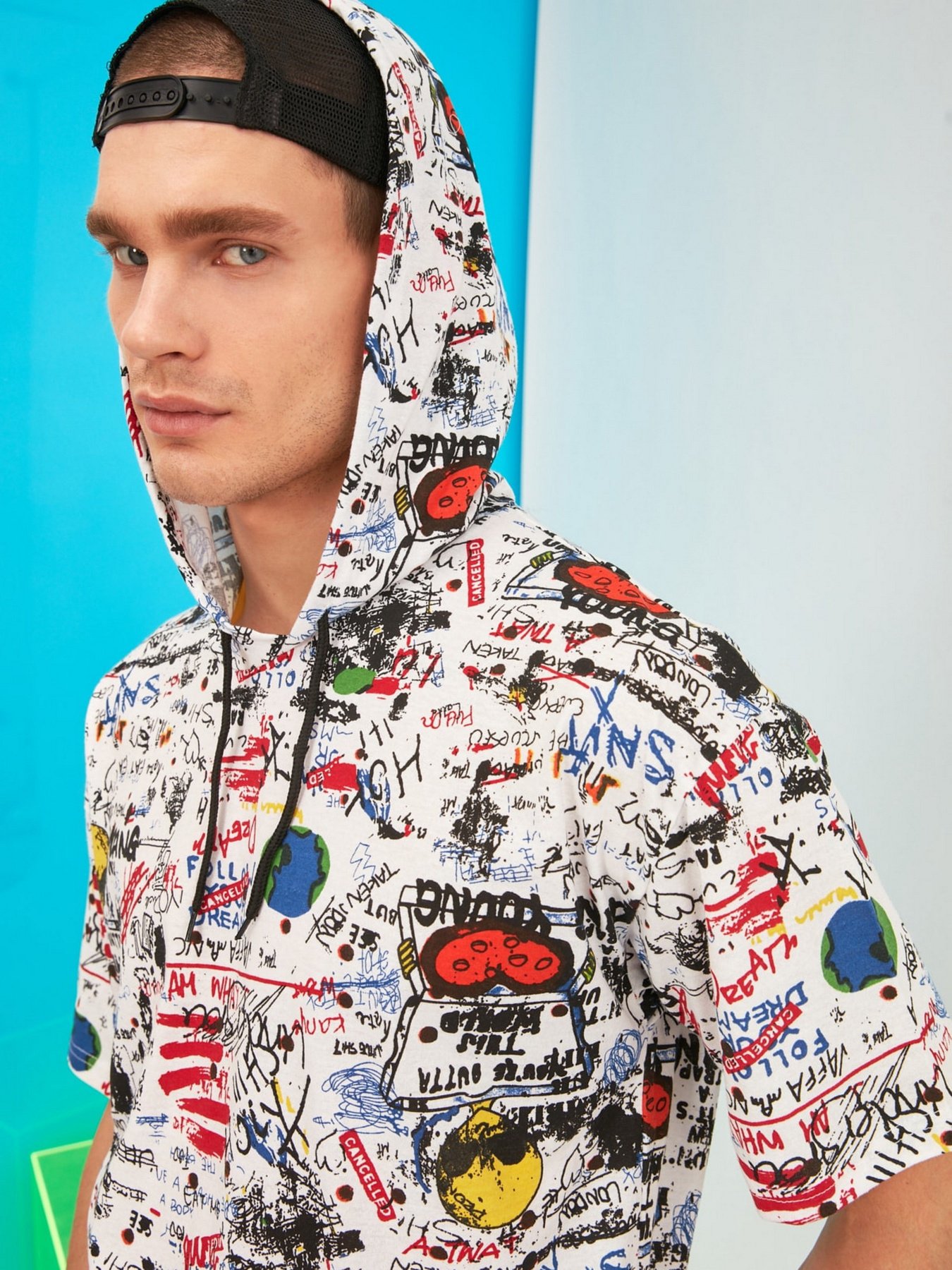 Футболки и поло Trendyol модель TMNSS21TS1199/Beyaz Фото