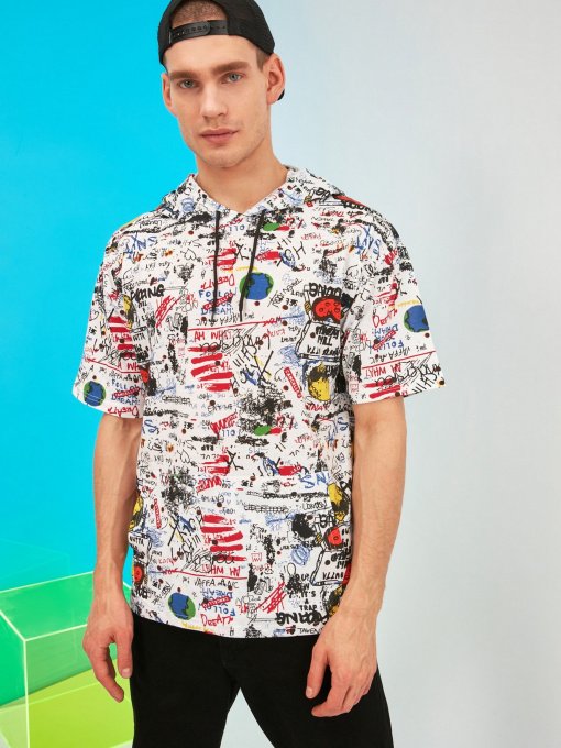 Футболки і поло Trendyol модель TMNSS21TS1199/Beyaz Фото