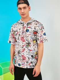 Футболки и поло Trendyol модель TMNSS21TS1199/Beyaz Футболки и поло Trendyol модель TMNSS21TS1199/Beyaz Фото