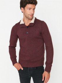 Кофта Trendyol модель TMNAW21KZ0394/Bordo Фото