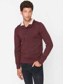 Кофта Trendyol модель TMNAW21KZ0394/Bordo Фото