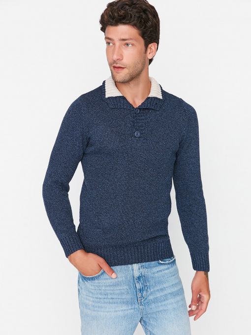 Кофта Trendyol модель TMNAW21KZ0394/Lacivert Фото