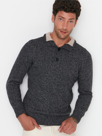 Кофта Trendyol модель TMNAW21KZ0394/Siyah Фото