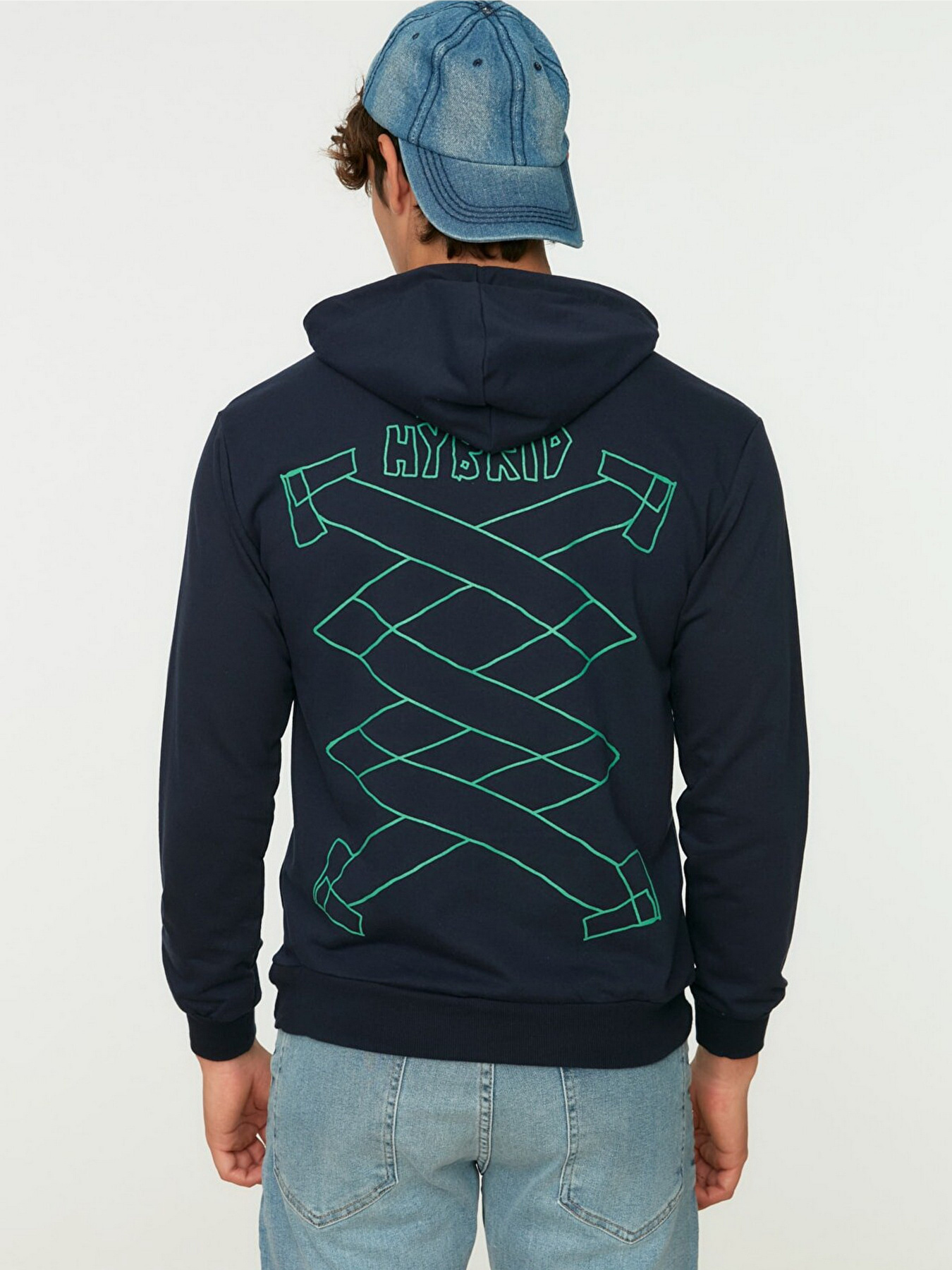 Худі Trendyol модель TMNAW21SW0581/Lacivert Фото