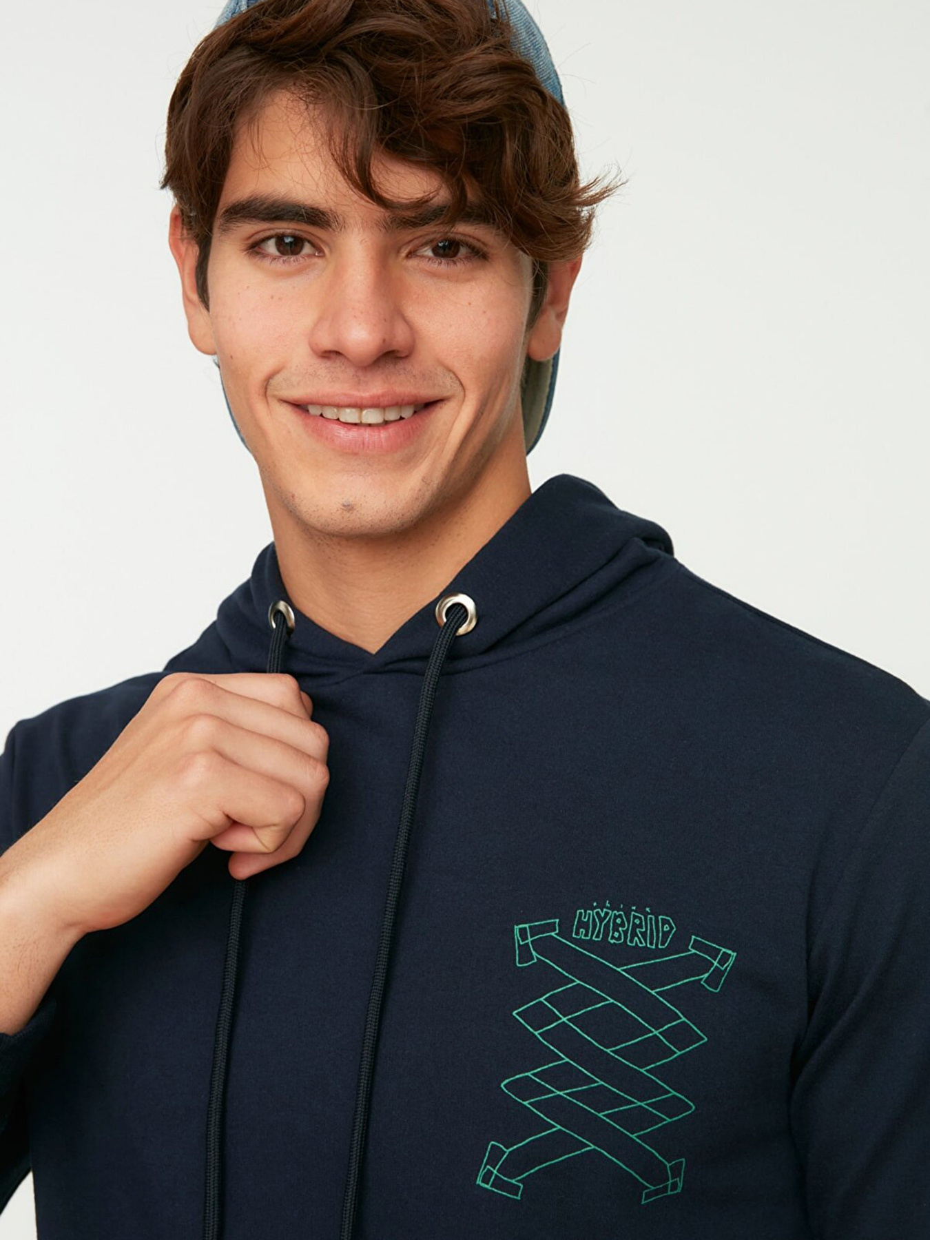 Худі Trendyol модель TMNAW21SW0581/Lacivert Фото