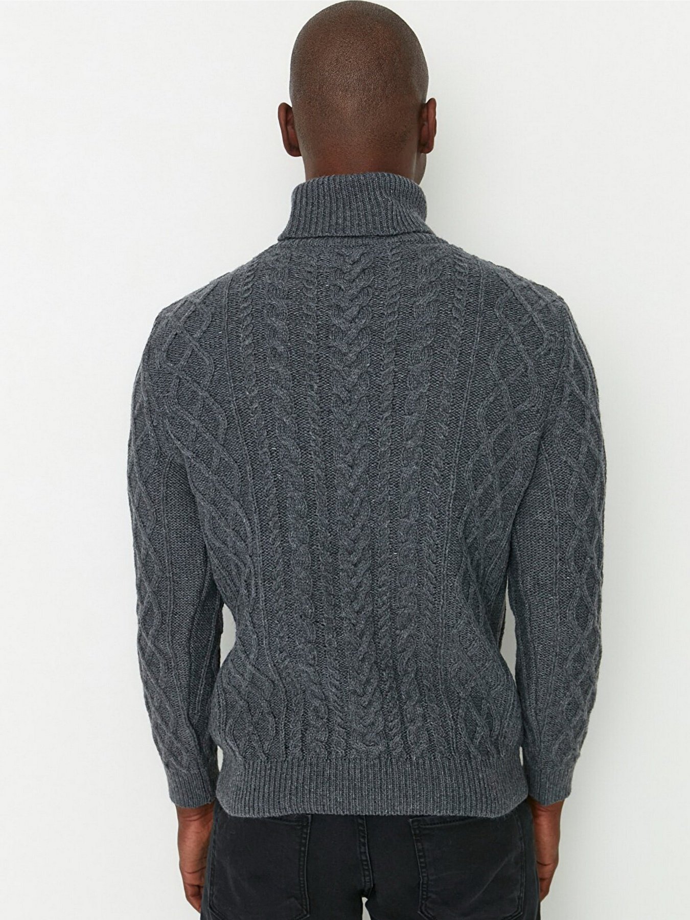 Свитер Trendyol модель TMNAW22KZ0302/Antrasit Фото