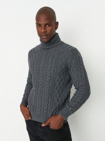 Свитер Trendyol модель TMNAW22KZ0302/Antrasit Фото