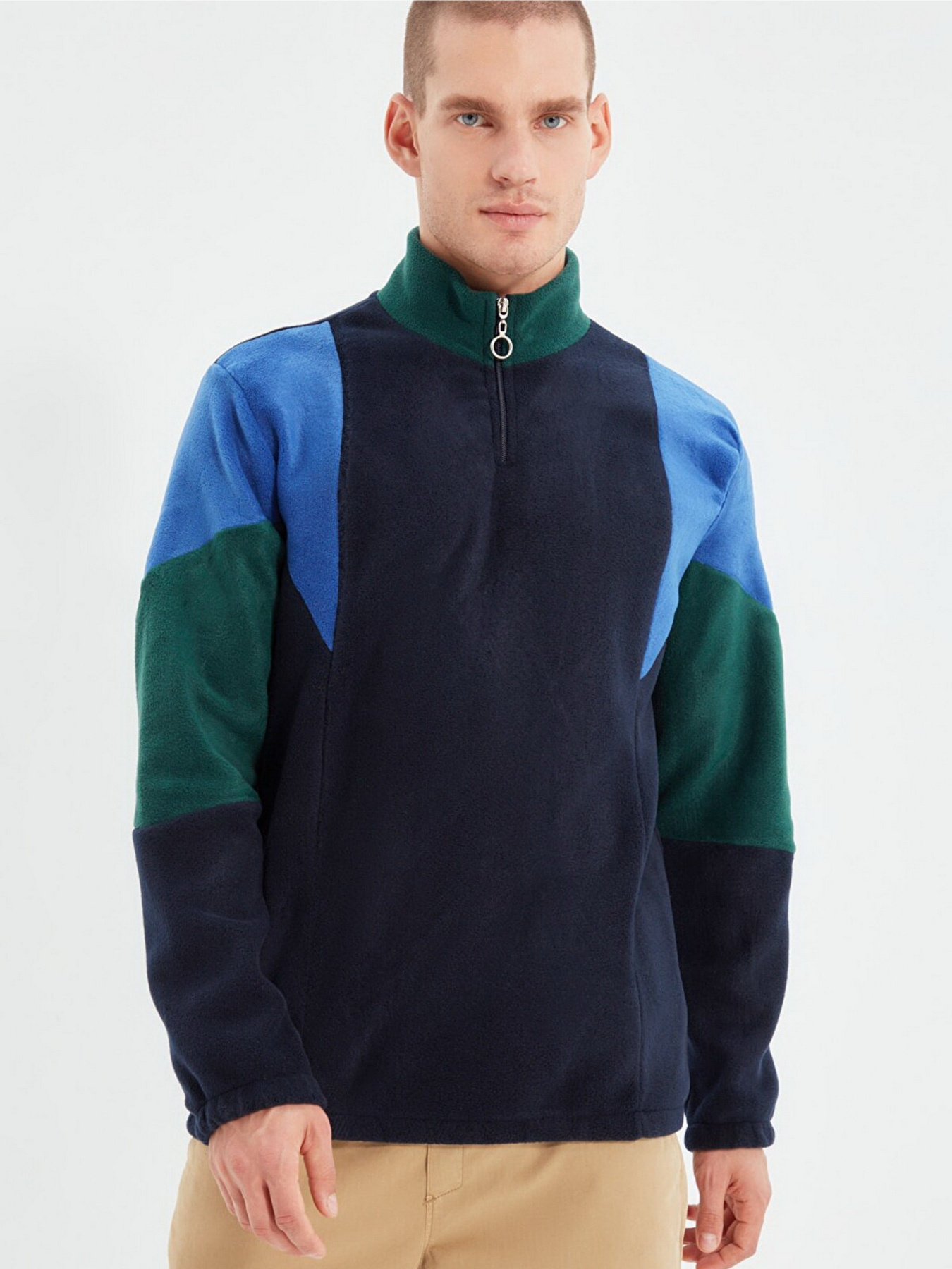 Спортивна кофта Trendyol модель TMNAW22SW0044/Lacivert Фото