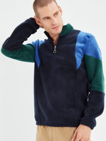 Спортивна кофта Trendyol модель TMNAW22SW0044/Lacivert Фото