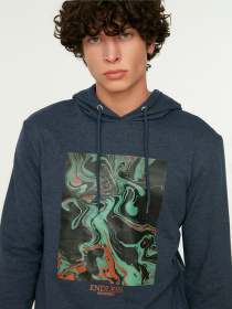 Худи Trendyol модель TMNAW22SW0975/Indigo Фото