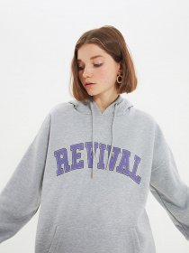 Худи Trendyol модель TMNAW22SW1462/Gri Фото