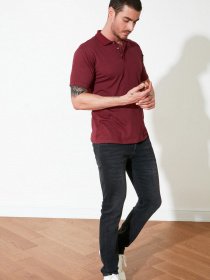 Поло Trendyol модель TMNSS20PO0167/Bordo Фото