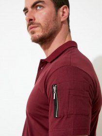 Поло Trendyol модель TMNSS20PO0167/Bordo Фото