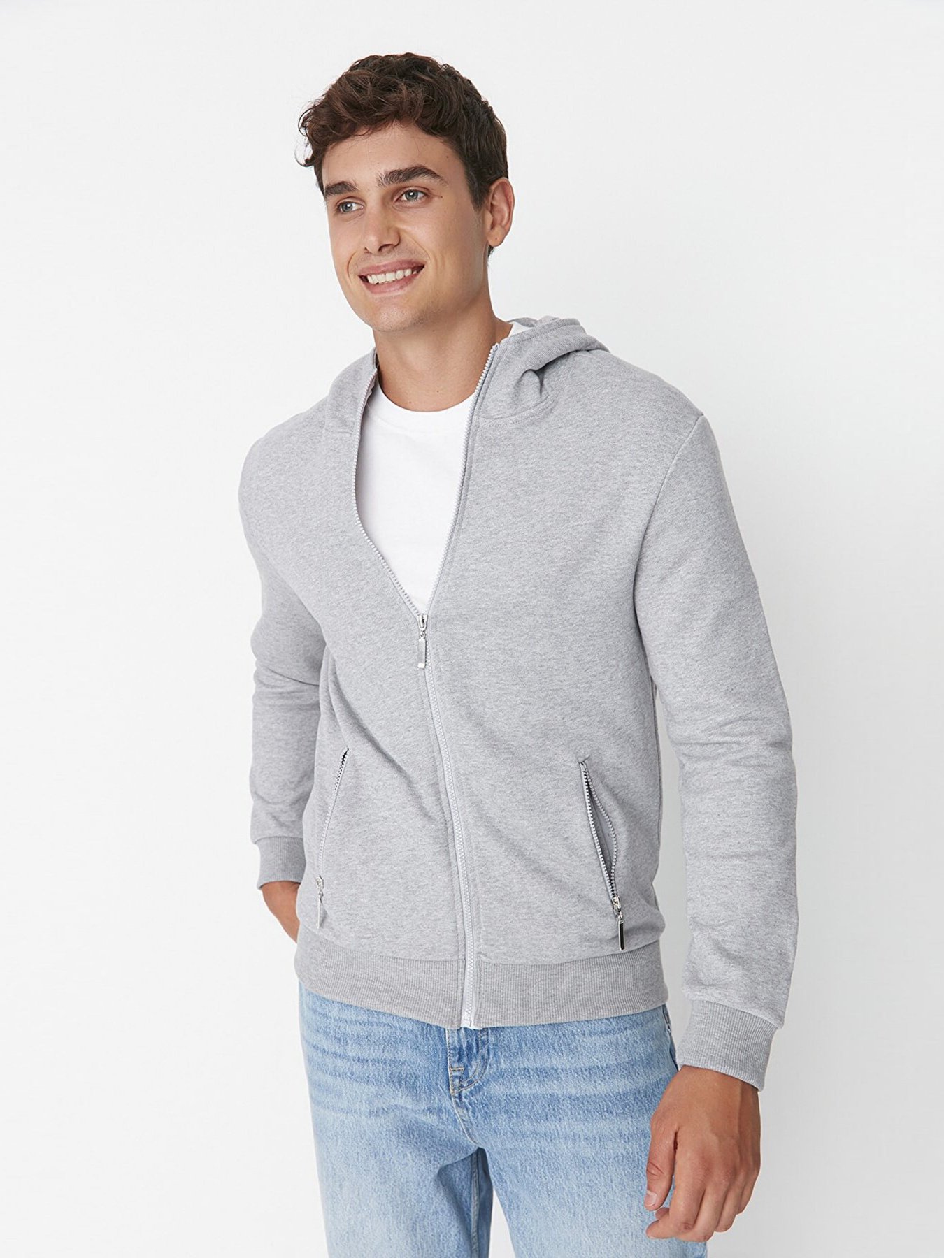 Кофта Trendyol модель TMNAW23HI00029/Gri Фото