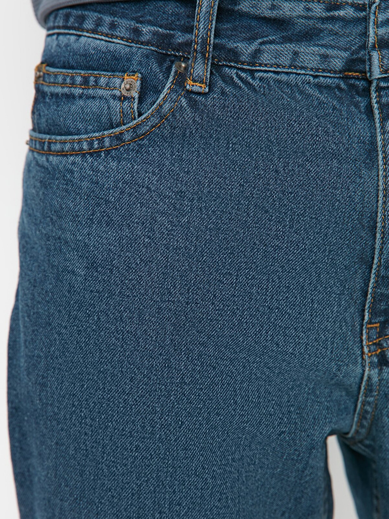 Зауженные джинсы Trendyol модель TMNAW23JE00074/Mavi Фото