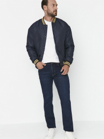 Широкі джинси Trendyol модель TMNAW23JE00117/Lacivert Фото