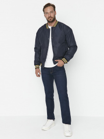 Широкі джинси Trendyol модель TMNAW23JE00117/Lacivert Фото