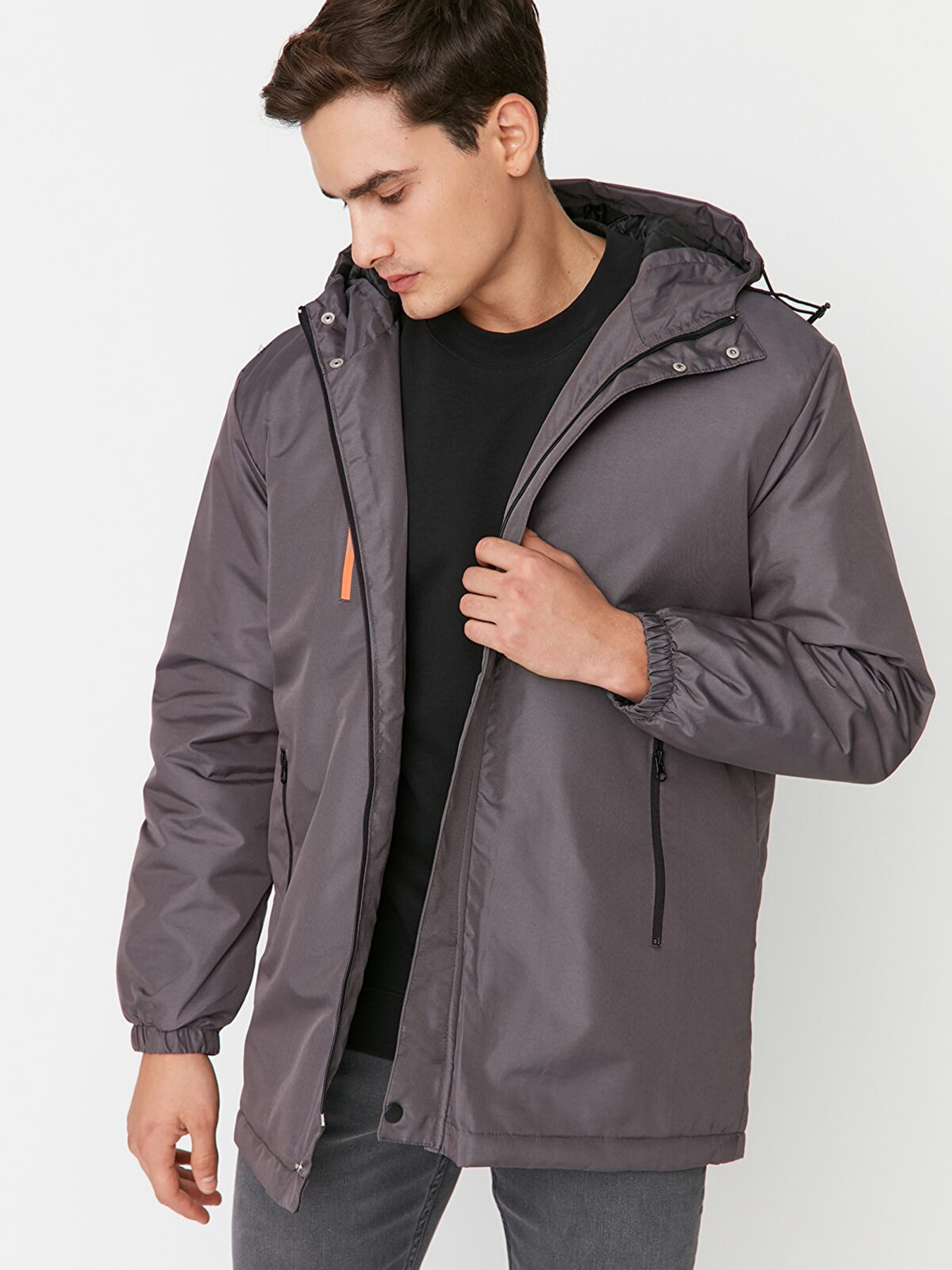 Зимняя куртка Trendyol модель TMNAW23MO00090/Fume Фото