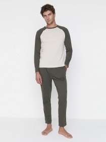Пижама Trendyol модель TMNAW23PT00034/Haki Фото