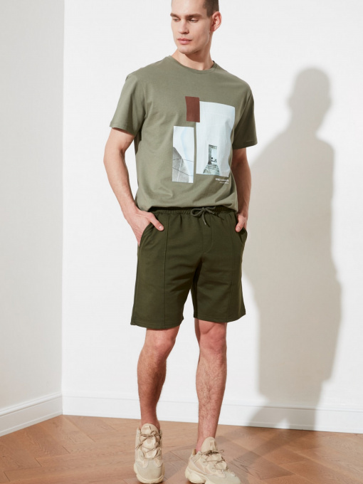 Шорты Trendyol модель TMNSS20SR0070/Haki Фото
