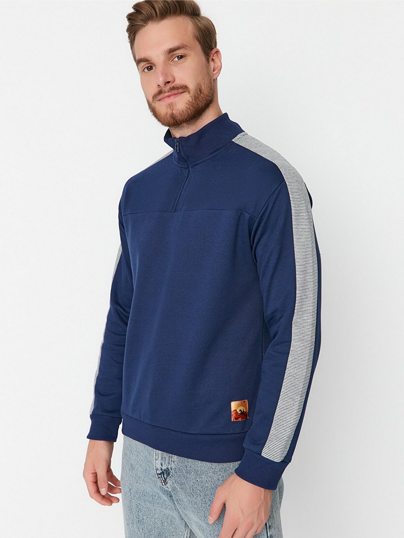 Кофта спортивная Trendyol модель TMNAW23SW00042/Lacivert Фото