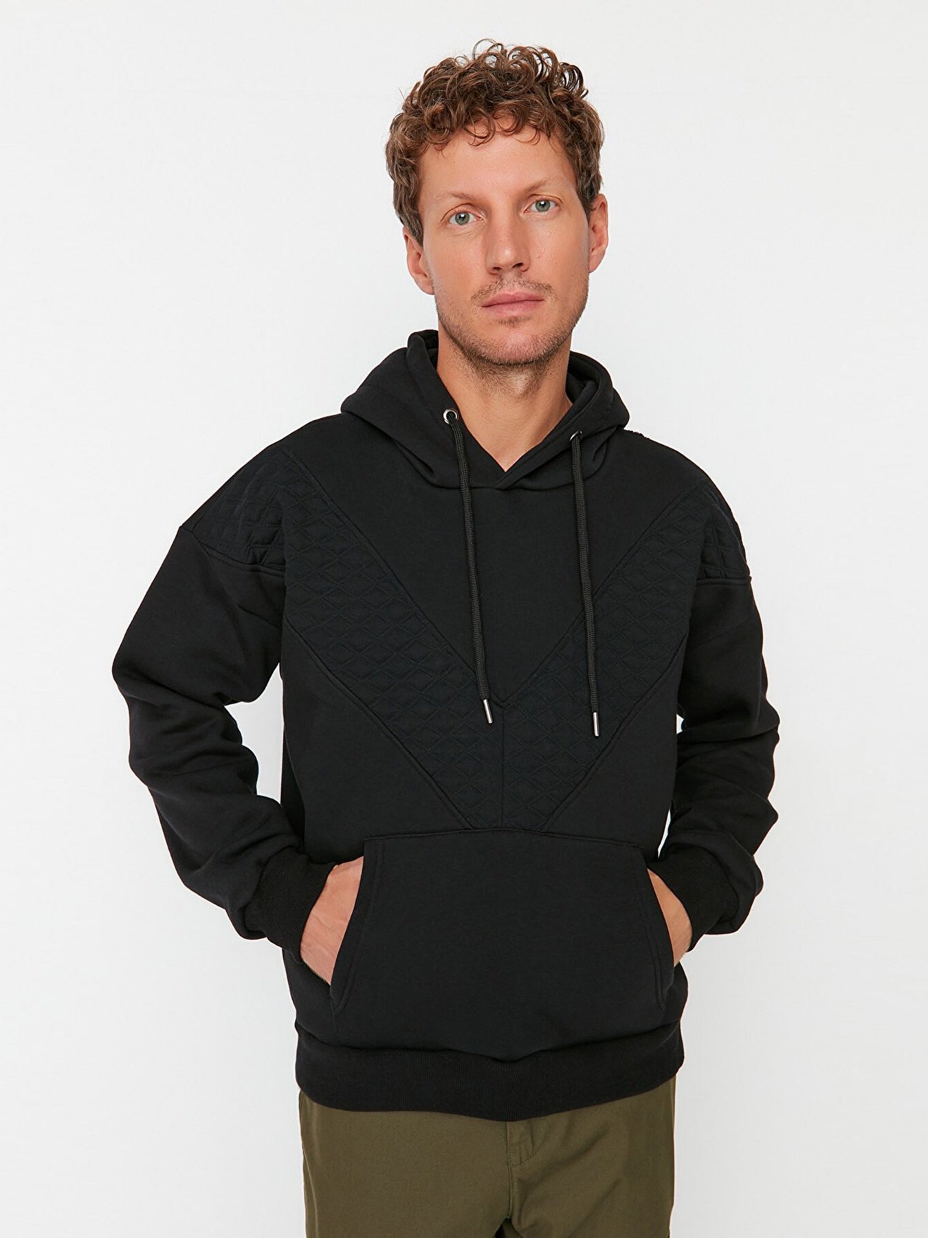 Худи Trendyol модель TMNAW23SW00125/Siyah Фото