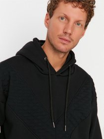 Худи Trendyol модель TMNAW23SW00125/Siyah Фото