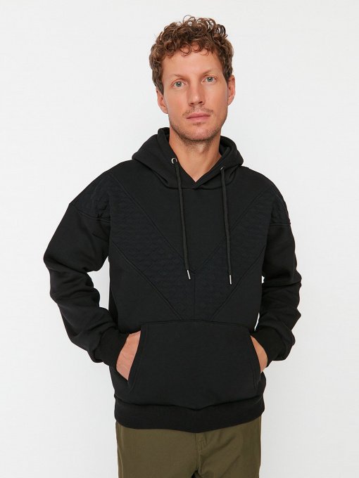 Худи Trendyol модель TMNAW23SW00125/Siyah Фото