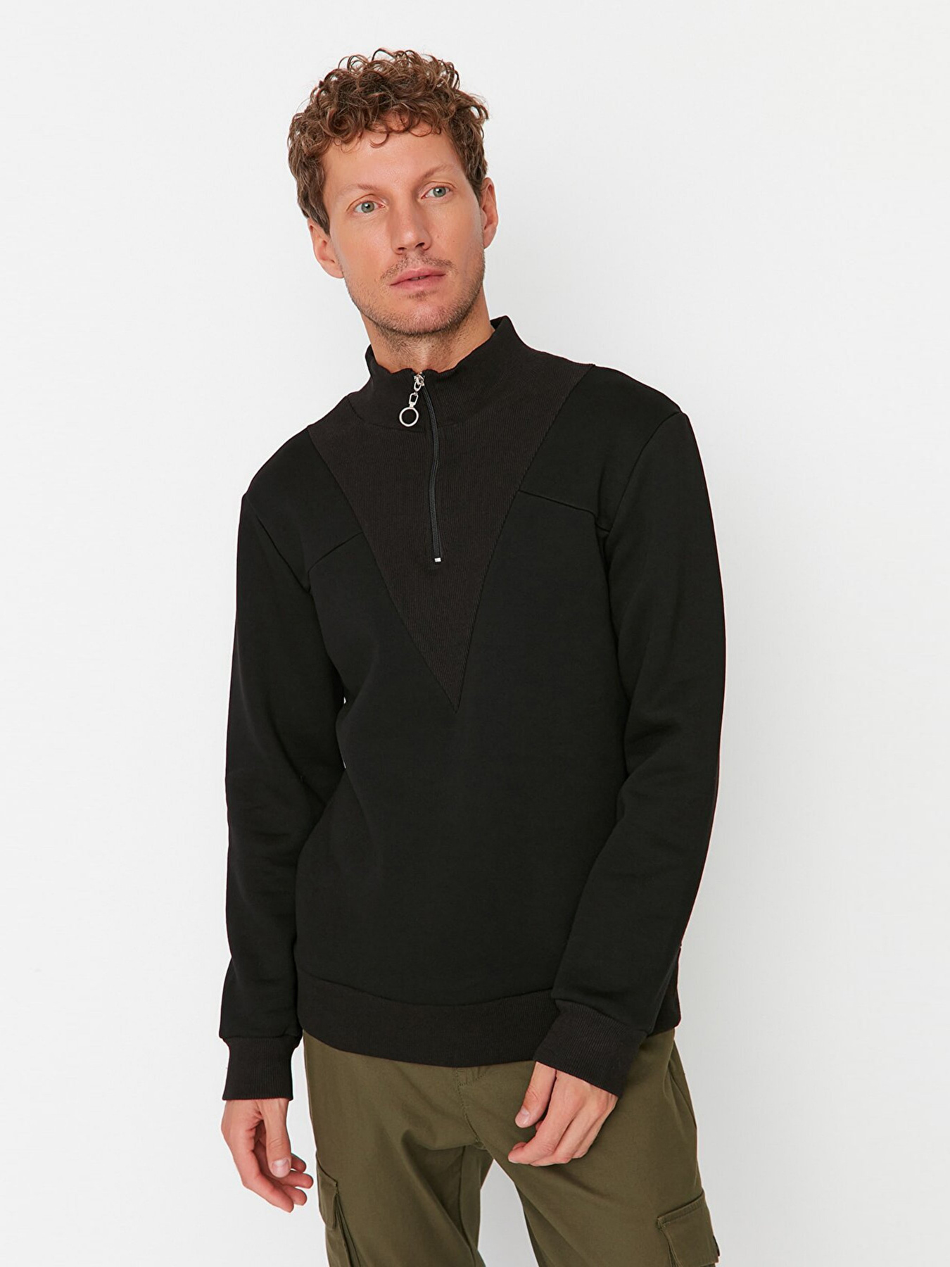 Кофта Trendyol модель TMNAW23SW00186/Siyah Фото