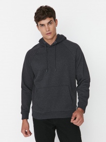 Худи Trendyol модель TMNAW23SW00192/Antrasit Melanj Фото