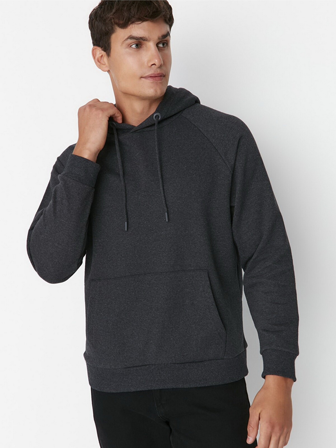 Худи Trendyol модель TMNAW23SW00192/Antrasit Melanj Фото