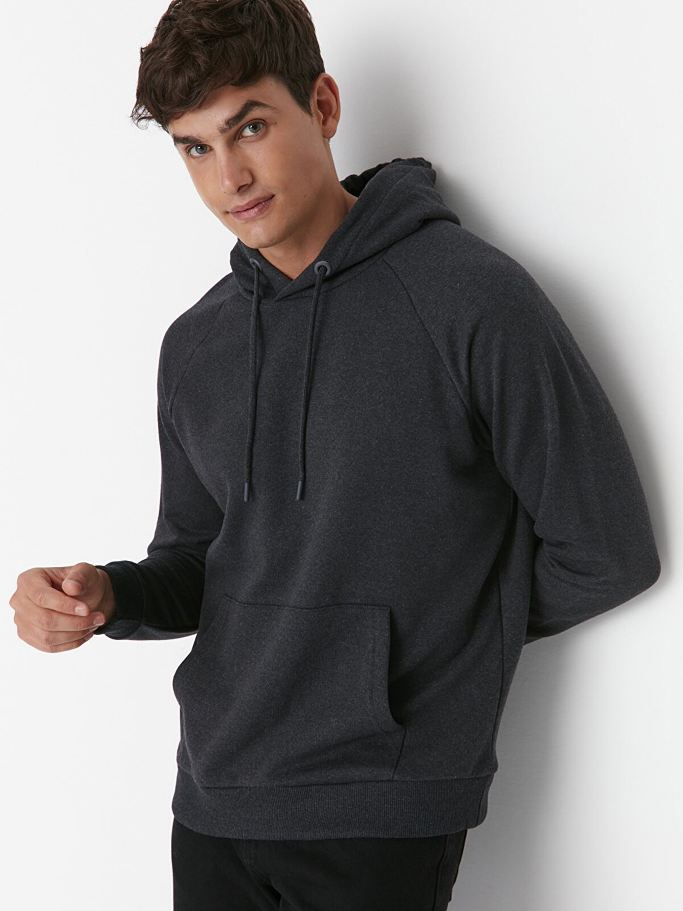 Худи Trendyol модель TMNAW23SW00192/Antrasit Melanj Фото