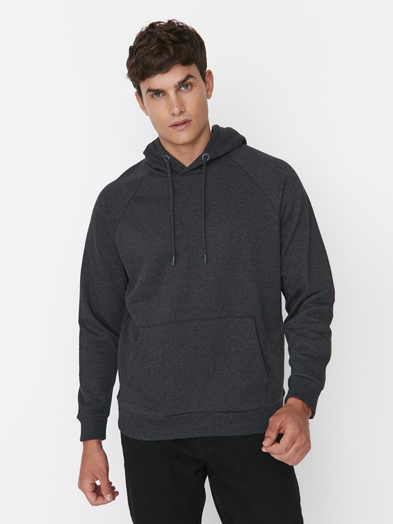 Худи Trendyol модель TMNAW23SW00192/Antrasit Melanj Фото