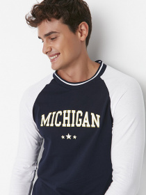 Лонгслив Trendyol модель TMNAW23TS00027/Lacivert Фото