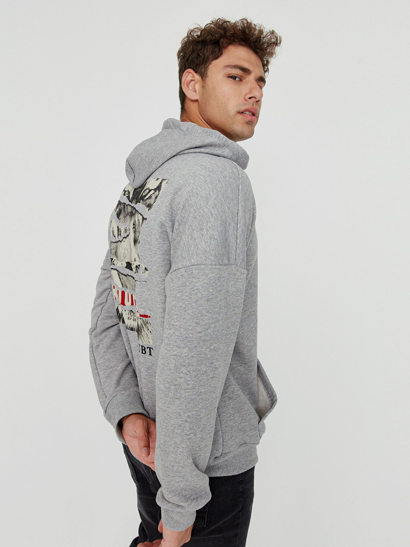 Худи Trendyol модель TMNAW20SW0489/Gri Фото