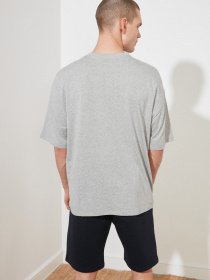 Футболки и поло Trendyol модель TMNSS21TS1228/Gri Футболки и поло Trendyol модель TMNSS21TS1228/Gri Фото