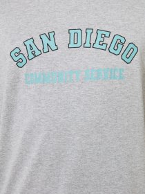 Футболки и поло Trendyol модель TMNSS21TS1228/Gri Футболки и поло Trendyol модель TMNSS21TS1228/Gri Фото