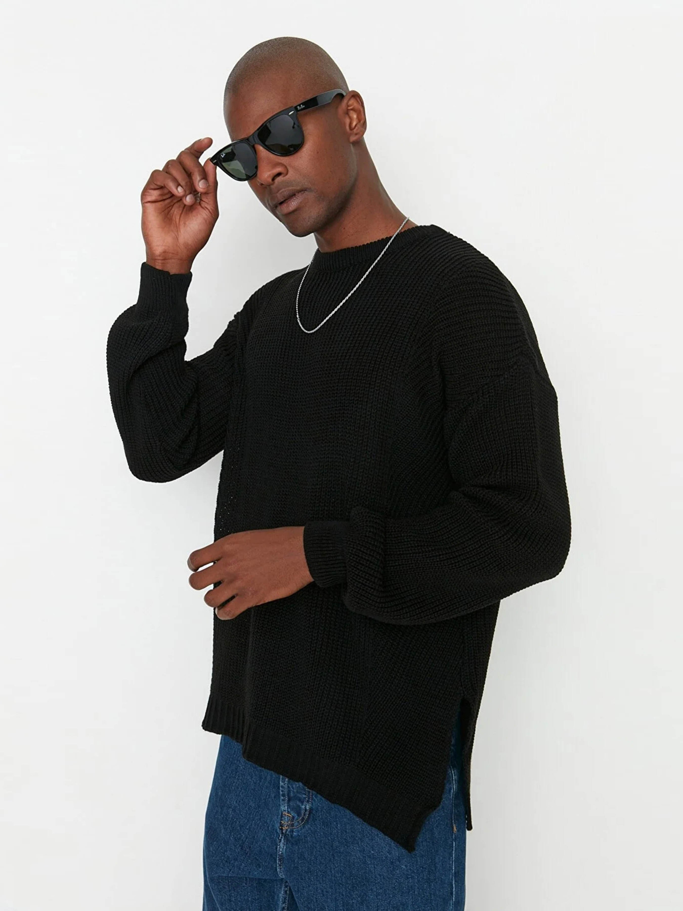 Джемпер Trendyol модель TMNAW21KZ0552/Siyah Фото