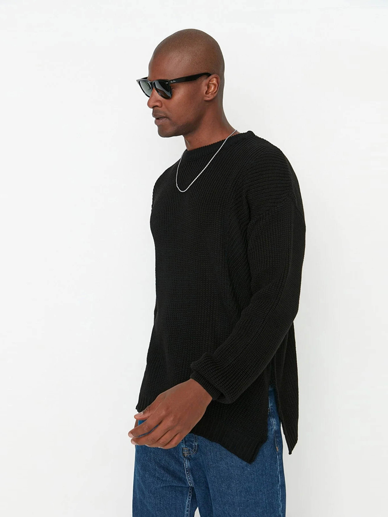 Джемпер Trendyol модель TMNAW21KZ0552/Siyah Фото