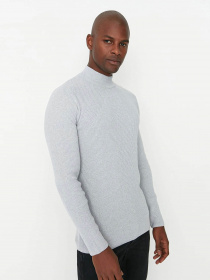 Водолазка Trendyol модель TMNAW21KZ0553/Gri Фото