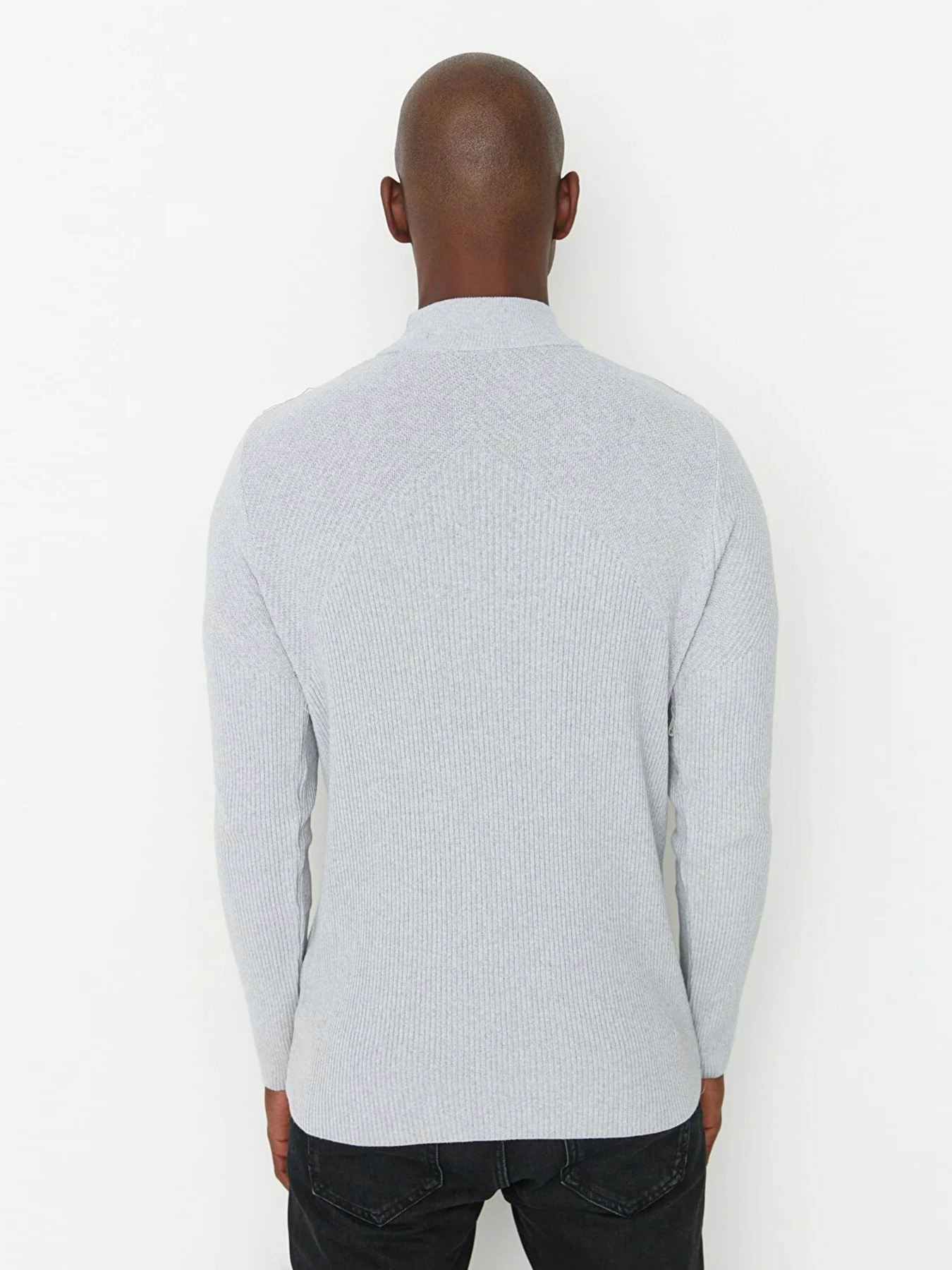 Водолазка Trendyol модель TMNAW21KZ0553/Gri Фото