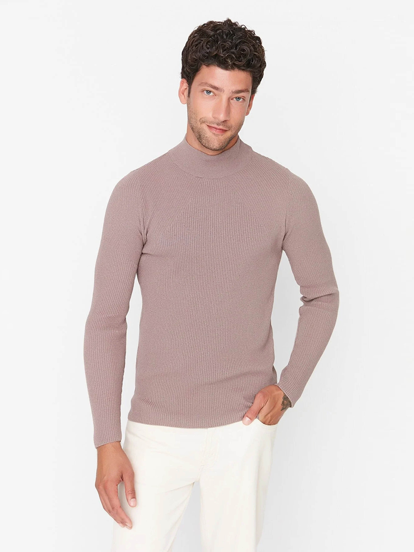 Водолазка Trendyol модель TMNAW21KZ0553/Vizon Фото