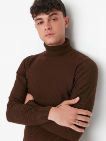 Водолазка Trendyol модель TMNAW21KZ0575/Kahverengi Фото